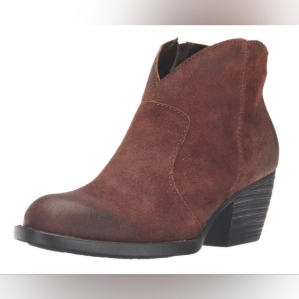 Born Women's Michel Ankle Boots Sz 7.5 Rust